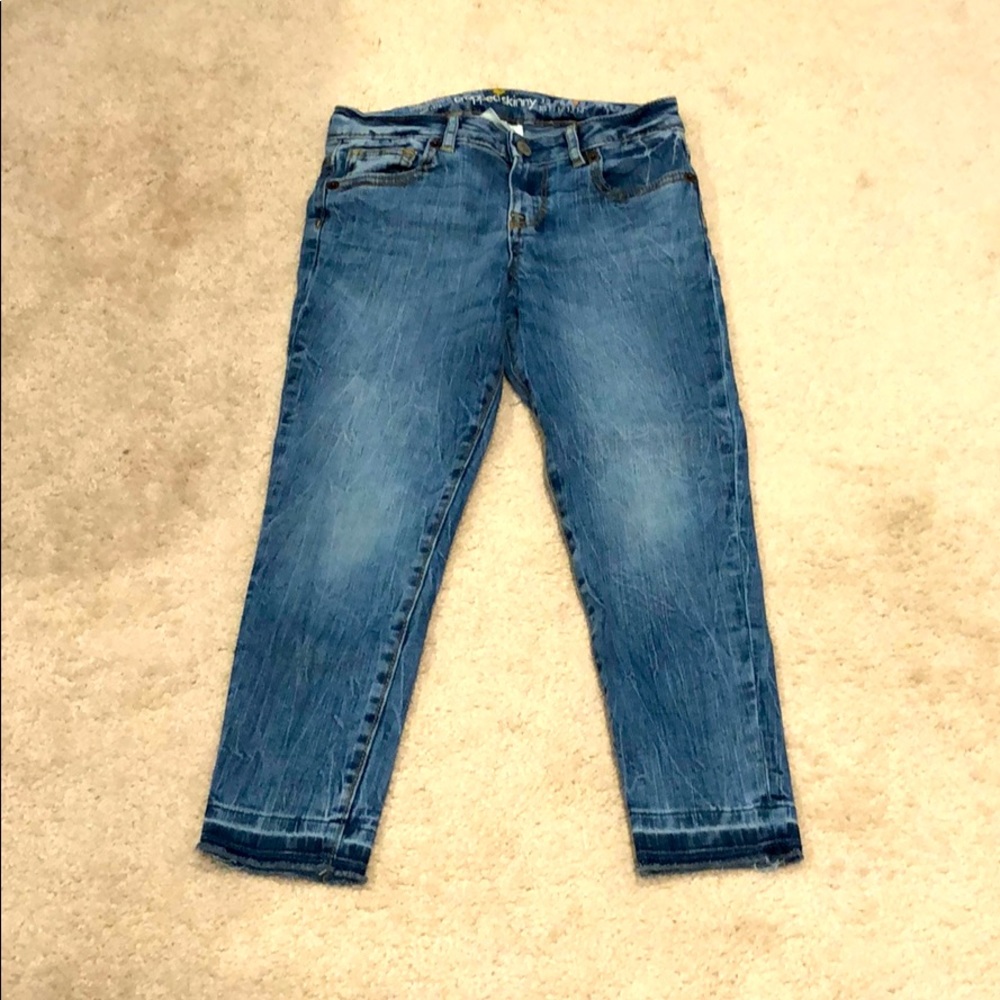 *4/$25 Cropped skinny jeans